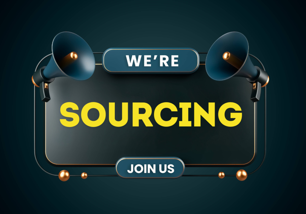 We are sourcing